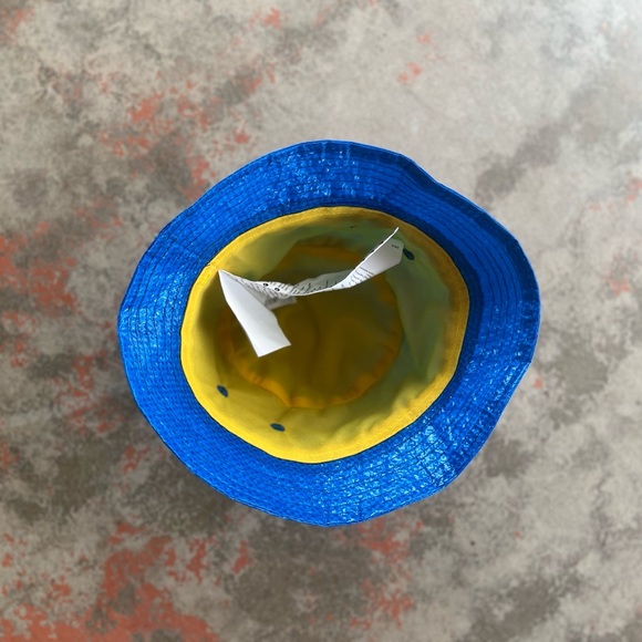 IKEA Bucket Hat Blue Yellow NWT KNORVA - Picture 6 of 7